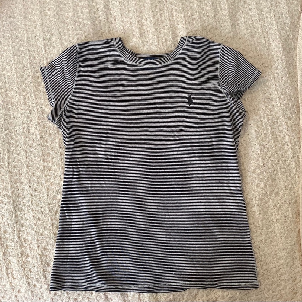Ralph Lauren Striped Fitted Teeshirt